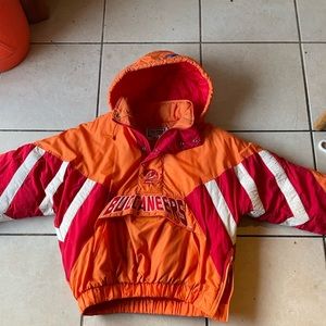 COPY - Starter NFL Creamsicle Buccaneers Puffy Pullover.Jacket
